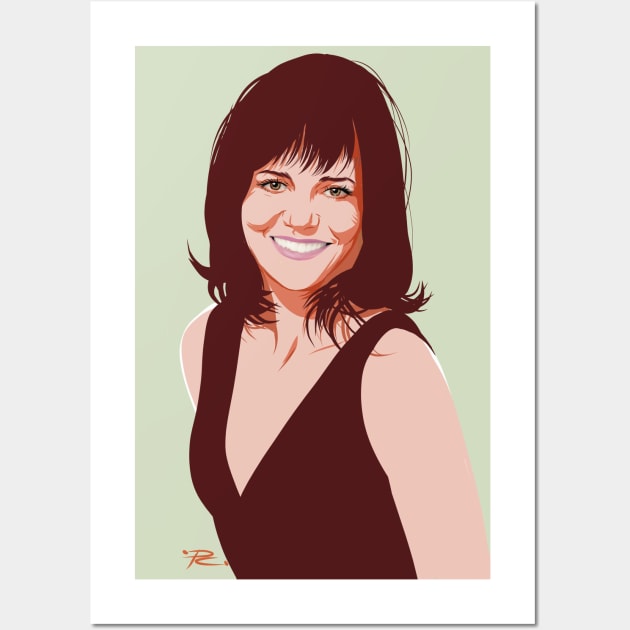 Sally Field - An illustration by Paul Cemmick Wall Art by PLAYDIGITAL2020